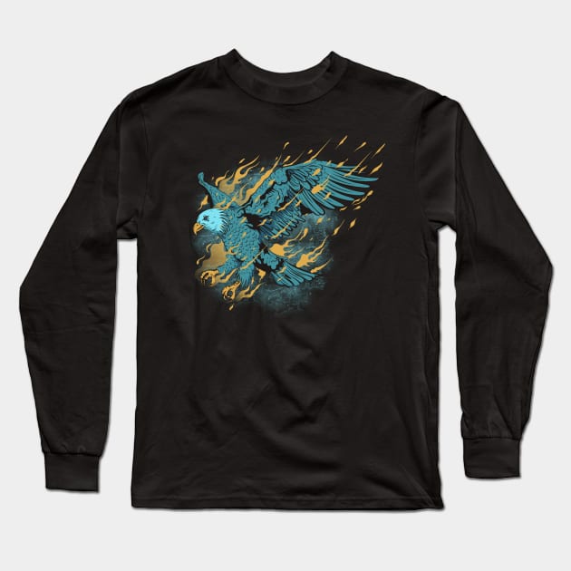 Fire Eagle Long Sleeve T-Shirt by suryas